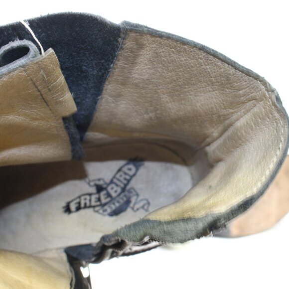 Freebird Hustl Ankle Biker Strap Boots (8 US) - Picture 9 of 10